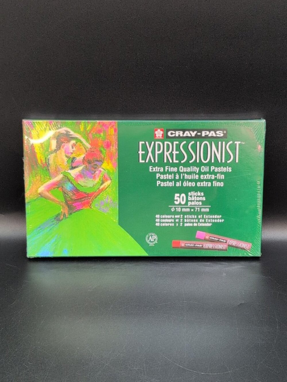 Sakura Cray Pas Expressionist Soft Oil Pastels 50 Colour Set Multicolor New